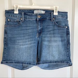 Torrid Light Wash Blue Jean Shorts